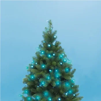 Lampice za jelku sa 100 tirkiznih LED dioda KII100/T-1